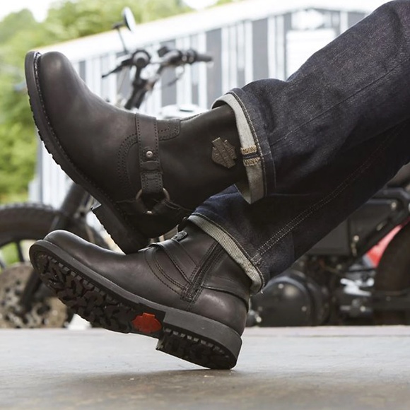 BRAND NEW - MEN'S SCOUT LEATHER HARNESS RIDING BOOT - Picture 2 of 4